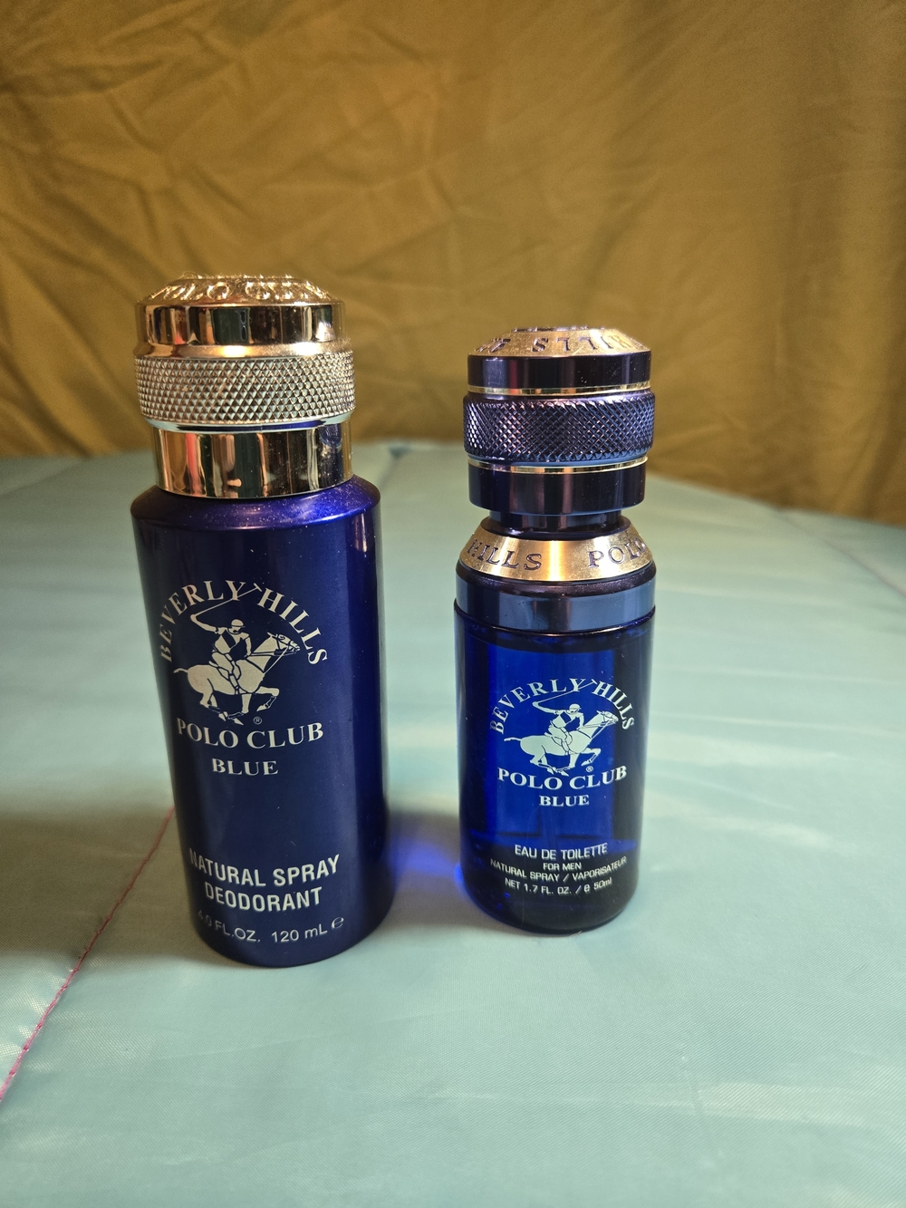 BLUE by Beverly Hills Polo Club  Cologne Spray 1.7oz / Deodorant Spray 4oz NWOB